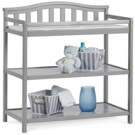 UPC: 0849801005186 | Arch Top Changing Table by Forever Eclectic  Cool Gray
