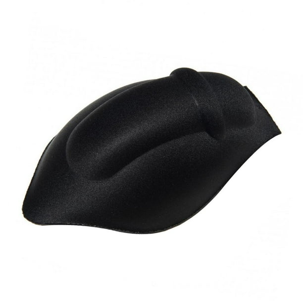 Almohadilla de esponja para realce de copa de ropa interior masculina para trajes de baño, calzoncillos y pantalones cortos Negro