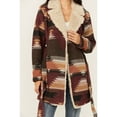 thumbnail image 3 of Idyllwind Women's Lynn Southwestern Print Faux Fur Collar Shacket - IWHO23O45   US, 3 of 4