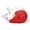 White, variant on Yajisi Solar Power Waving Arm Lucky Cat Statue Creatively Fortune Cat Decoration Red Ears Auto Interior Dashboard Ornaments (4.33 in / 11 cm)