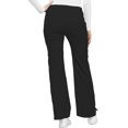 thumbnail image 5 of Cherokee Luxe Women's Scrubs Pant Low Rise Flare Leg Drawstring Cargo 21100, 5 of 5