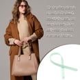 thumbnail image 5 of 2pcs 24 Inch (60cm) Leather Purses Straps Handbag Belt Band Bag Handle, Light Blue, 5 of 6