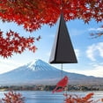 thumbnail image 2 of HEVIRGO Wind Bell Unbreakable Memorial Triangular Decorative Exquisite Classic Outside Windbell Household Supplies, 2 of 10