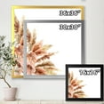 thumbnail image 4 of Designart 'Exotic Dry Pampas Grass On White Background' Traditional Framed Art Print, 4 of 4