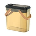 thumbnail image 1 of GROWTH TANK Tea Residue Separation Filtration Bucket Detachable Premium Dual Use Rubbish Bin light brown, 1 of 9