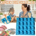 thumbnail image 1 of Agiferg Silicone Bakeware Cake Mold Diy Ice Grids Pudding Mold With 20 Holes, 1 of 9