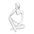 thumbnail image 1 of Estatua creativa europea de resina blanca y elegante para decoración de mesa. Usando la mano izquierda, 1 of 8