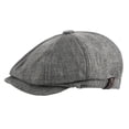 thumbnail image 1 of Sombreros Para Hombre Gorras Retro De Repartidor De Periódicos Sombreros De Pintor Con Visera Sombreros Planos De Otoño-Invierno Con Diseño En Espiga, 1 of 3