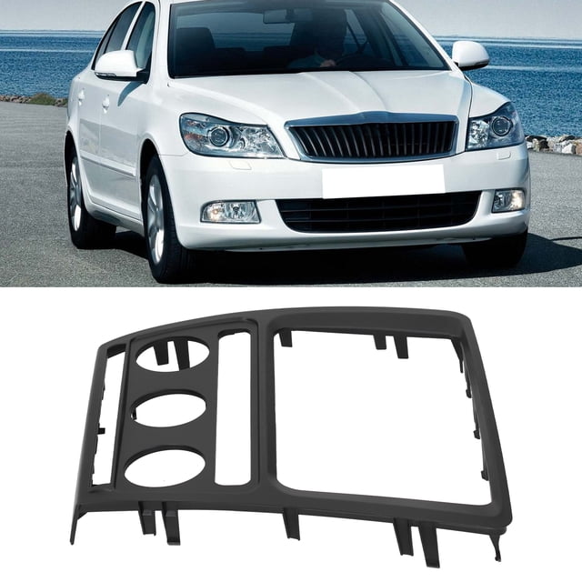 Consola De Radio Radio Estéreo Para Automóvil Fascia 2 Din Marco De Panel GPS Apto Para 2004-2010