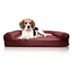 thumbnail image 1 of Furhaven Pet - Cama para perros | Gel refrescante, espuma viscoelástica, acolchada, tipo sofá, cama para perros y gatos, marrón tostado, mediana, 1 of 31