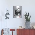thumbnail image 4 of Luxe Metal Art 'Fujiyoshida And Car' by Pechane, Metal Wall Art, 16"x24", 4 of 9