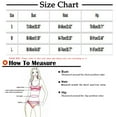 thumbnail image 2 of VerPetridure Bikini Sets for Women Sexy Women's Fashion Bikini Set Swimsuit Two Piece Filled Print Swimwear Beachwear, 2 of 6