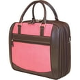 thumbnail image 2 of ScanFast Element Checkpoint Friendly Briefcase - Pink Suede, 2 of 5
