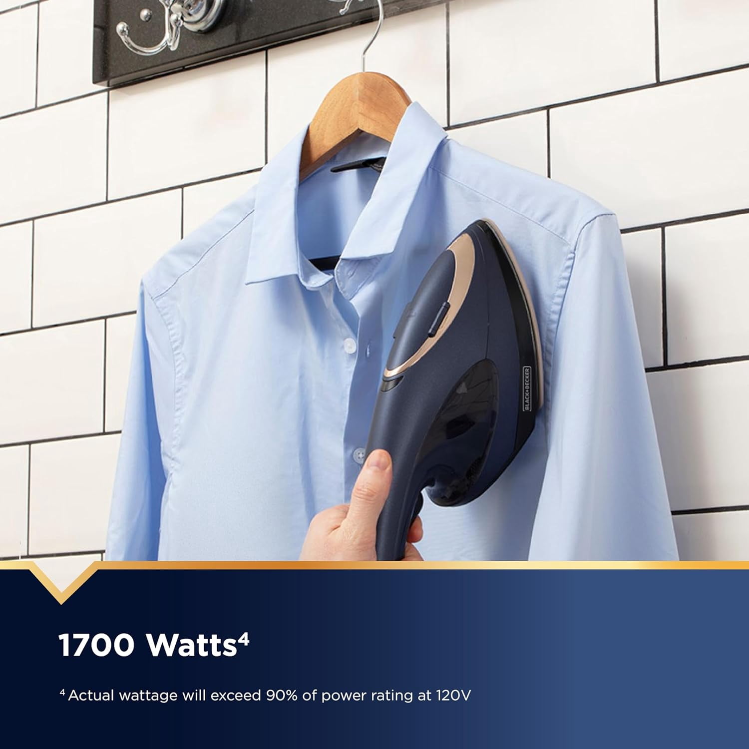 Press & Steam 2-in-1 Iron and Steamer