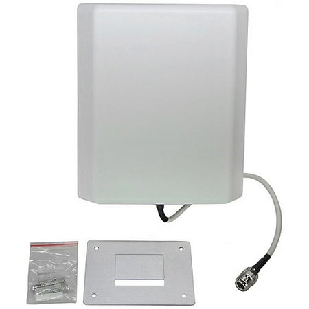 Premiertek Dual Band Wall Mount Directional Panel N Female Antenna