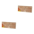 thumbnail image 2 of ZheElen Natural Color Wooden Letters Develop Essential Skills While Having Fun Easy To Enhances Creativity 29*12cm 2Set, 2 of 6