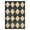 Black Camel, variant on FairOnly 5'x7'Diamond Pattern Low Pile Stain Resistant Area Rug Modern Geometric Washable Rugs for Bedroom Livingroom,Black