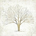 thumbnail image 3 of Tillmon, Avery 15x15 Black Modern Framed Museum Art Print Titled - Solitary Tree Gold, 3 of 5