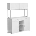 thumbnail image 3 of Monarch Specialties Storage, Drawers, File, Office, Work, Laminate, Metal, White, Grey, Contemporary, Modern, 3 of 3