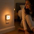 thumbnail image 6 of Orange Night Light Plug-into Wall - 1 Pack Night Light Dusk to Dawn Sensor Plug in LED Lighting, Auto-On/Off Lamp for Home Living Room Bedroom Bathroom Hallway Kitchen, 6 of 7