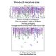 thumbnail image 5 of Autocollants Fentre Fleurs T Printemps Pegatinas anticolisión Suspendues Fleurs Glycine Violet Stickers Vitre Anti-adhsifs Fentre Porte Salle De Bain, 5 of 5