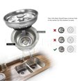 thumbnail image 4 of American Style Sink Plug Stainless Steel Durable for Kitchen Sink Water Plug, 4 of 8