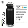 thumbnail image 5 of Klean Kanteen TK Wide 32 Oz Twist Top Black, 5 of 5