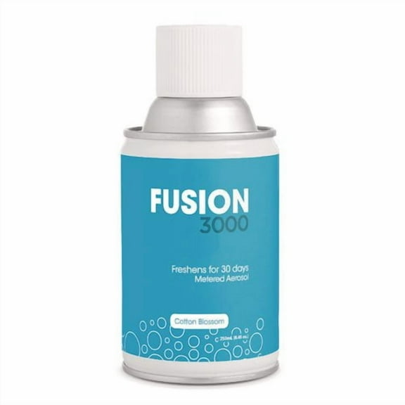 Fresh Products Fusion Metered Aerosols, Cotton Blossom, 6.25 oz Aerosol Spray, 12/Carton