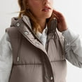 thumbnail image 4 of Women's Autumn And Winter Long Down Vest Vest Jacket plus Size Winter Coats for Women 3x Light down Coats for Women plus Size down Coats for Women Women Winter Coats Womens Outerwear Jackets & Coats, 4 of 5
