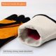 thumbnail image 3 of Guantes para barbacoa, guantes para soldar, resistentes al calor, guantes para horno para asar a la parrilla, cocinar, soldar, chimenea, guantes para hornear ignífugos en talla única (negro amarillo) kaili Sencillez, 3 of 5