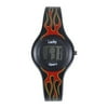 Lk Kids Water Resistant Lcdwatchredflame
