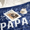 thumbnail image 4 of Gifts for Papa Grandpa from Grandchildren Birthday Gift for Grandfather Blanket Unique Fathers'' Day Christmas Thanksgiving for Papa Best Grandpa Gifts Idea Papa Gifts Blanket 60X50, 4 of 6