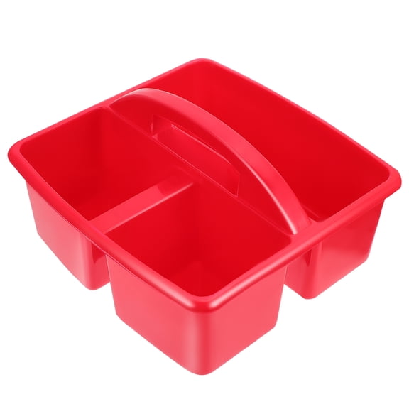 TAILTOSS Storage Organizer Basket Red Plastic 1Pcs for Home Organization