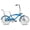 Blue, variant on Tracer Hyena Beach Lowrider Cruiser Bikes, 20 inch Wheels, Hi-Rise Handlebar, Coaster Brake, for Teen and Shorter Riders, Blue