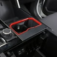 thumbnail image 4 of Cubierta Del Portavasos Delantero Panel Decorativo de la Taza de Agua Del Auto, para Toyota Tundra 2022-2025, Cubierta Del Panel Del Portavasos Delantero Interior ABS Rojo, 4 of 9