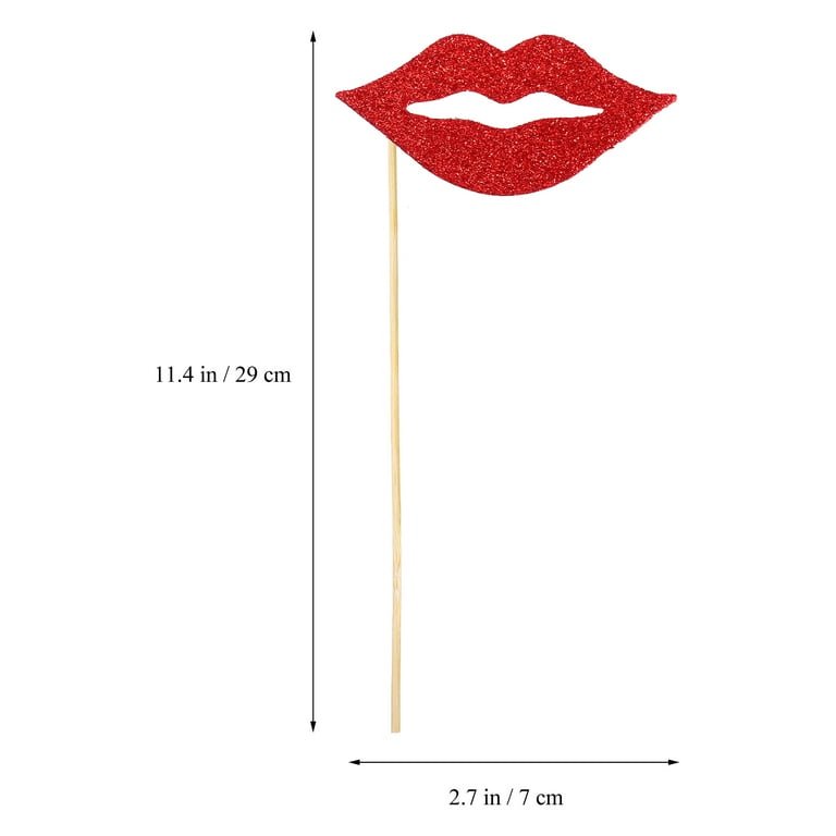 Photo booth 2024 props printable lips