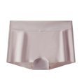 thumbnail image 5 of yboeqw Ladies Ice Silk Seamless Panties Thin Breathable No Show Mid Thigh Length Underwear Size XXL, 5 of 6