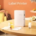 thumbnail image 3 of Riwcyla B18 Label Printer Thermal Transfer Sticker Barcode Price Printer All in One Connect DIY Date Journal Study Machine wth Ribbon and PET Label Sticker Roll Compatible with Android iOS Micr, 3 of 6
