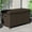 Dark Brown, variant on Grand Patio Outdoor 170 Gallon Deck Box Outdoor Large Wicker Storage Box, 220lb, 27.25''W, Dark Brown