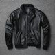 thumbnail image 2 of Nueva chaqueta bomber genuina de primavera y otoño 2024 para hombre, de piel de vaca, de cuero auténtico, corta y ajustada, para negocios, 2 of 4