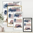 thumbnail image 4 of Designart 'Beige Blue and Pink Clouds' Modern Framed Canvas Wall Art Print, 4 of 5