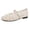 Beige, variant on Flat Arch flat sandals for women flat sandals for women Closed Toe Buckle