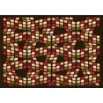 thumbnail image 1 of Ahgly Company Machine Washable Indoor Rectangle Transitional Light Brown Area Rugs, 8' x 12', 1 of 7