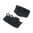thumbnail image 4 of 2 almohadillas de agarre para levantamiento de pesas, ergonómicas, antideslizantes y flexibles de silicona. negro, 4 of 9