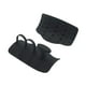 thumbnail image 4 of 2 agarres para levantamiento de pesas, agarres flexibles antideslizantes para entrenamiento, barra de pesas sin dedos negro, 4 of 9