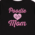 thumbnail image 4 of Inktastic Poodle Mom Cute Dog Gift Girls Long Sleeve Toddler T-Shirt, 4 of 5