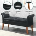 thumbnail image 2 of Convenience Concepts Designs4Comfort Garbo Entryway Storage Bench, 2 of 8