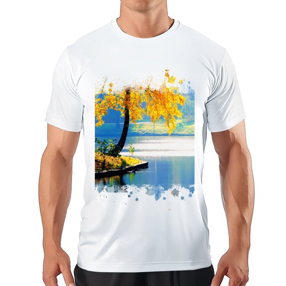 Men's T Shirt#replace# Women's Shirts Round Neck Patterned Tee Summer New Sports Shirt Vintage Style Gift for Friends XS