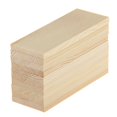 thumbnail image 1 of 10 paneles rectangulares de madera de pino natural en blanco, piezas de madera para arte. 10 piezas - 10 cm, 1 of 5