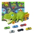 thumbnail image 3 of Holiday Deals karymi Children's Dinosaur Devouring Car, Large Dinosaur Devouring 6 Alloy Cars, Baby Toy Car, 4 Boys 6 Years Old Puzzle Gift Women Gifts Weekly Deal Summer Savings, 3 of 6